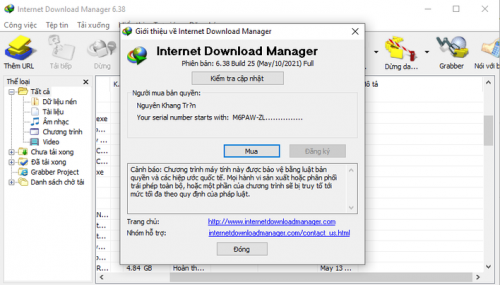Internet Download Manager (IDM) - Trọn đời photo review