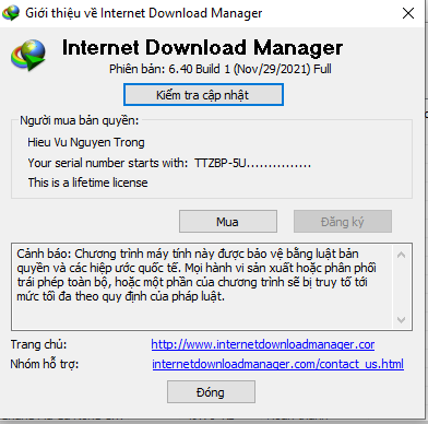 Internet Download Manager (IDM) - Trọn đời photo review