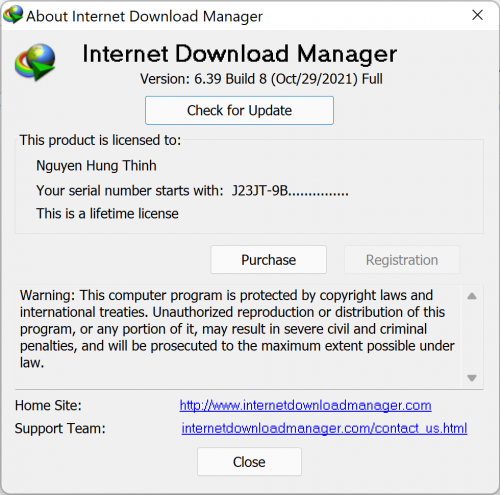 Internet Download Manager (IDM) - Trọn đời photo review