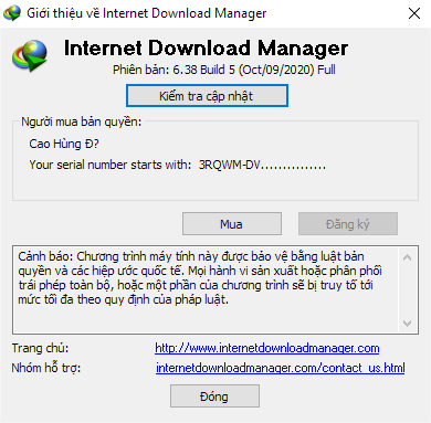 Internet Download Manager (IDM) - Trọn đời photo review