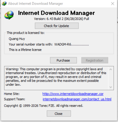 Internet Download Manager (IDM) - Trọn đời photo review