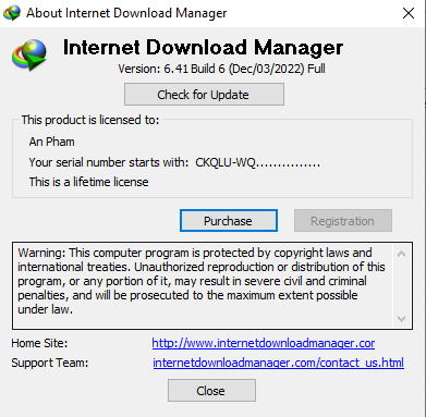 Internet Download Manager (IDM) - Trọn đời photo review