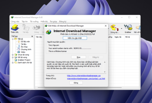 Internet Download Manager (IDM) - Trọn đời photo review