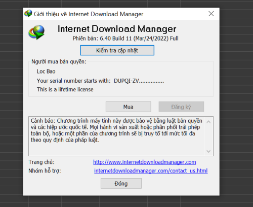Internet Download Manager (IDM) - Trọn đời photo review