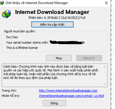 Internet Download Manager (IDM) - Trọn đời photo review