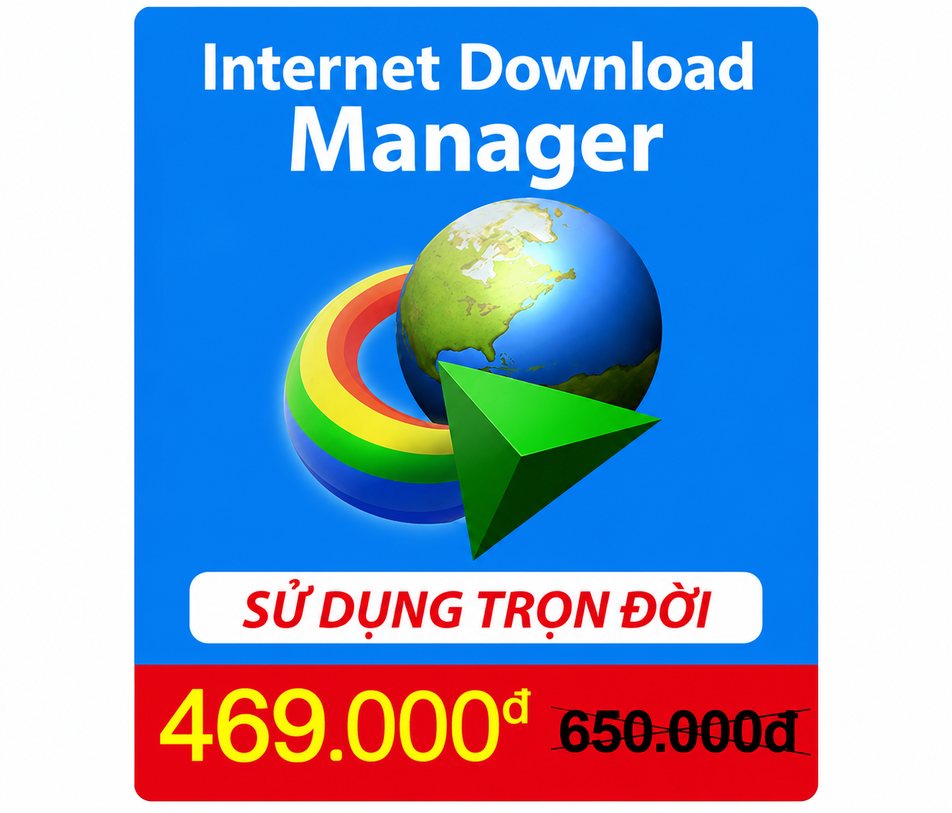 Internet Download Manager (IDM) - Trọn đời