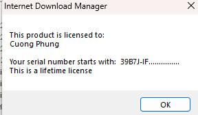 Internet Download Manager (IDM) - Trọn đời photo review