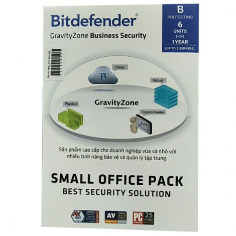 Bitdefender SMALL OFFICE PACK 2 SEVERS + 4 PC — VHIEU STORE