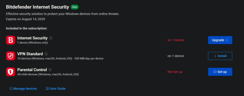 Bitdefender Internet Security 2026 photo review