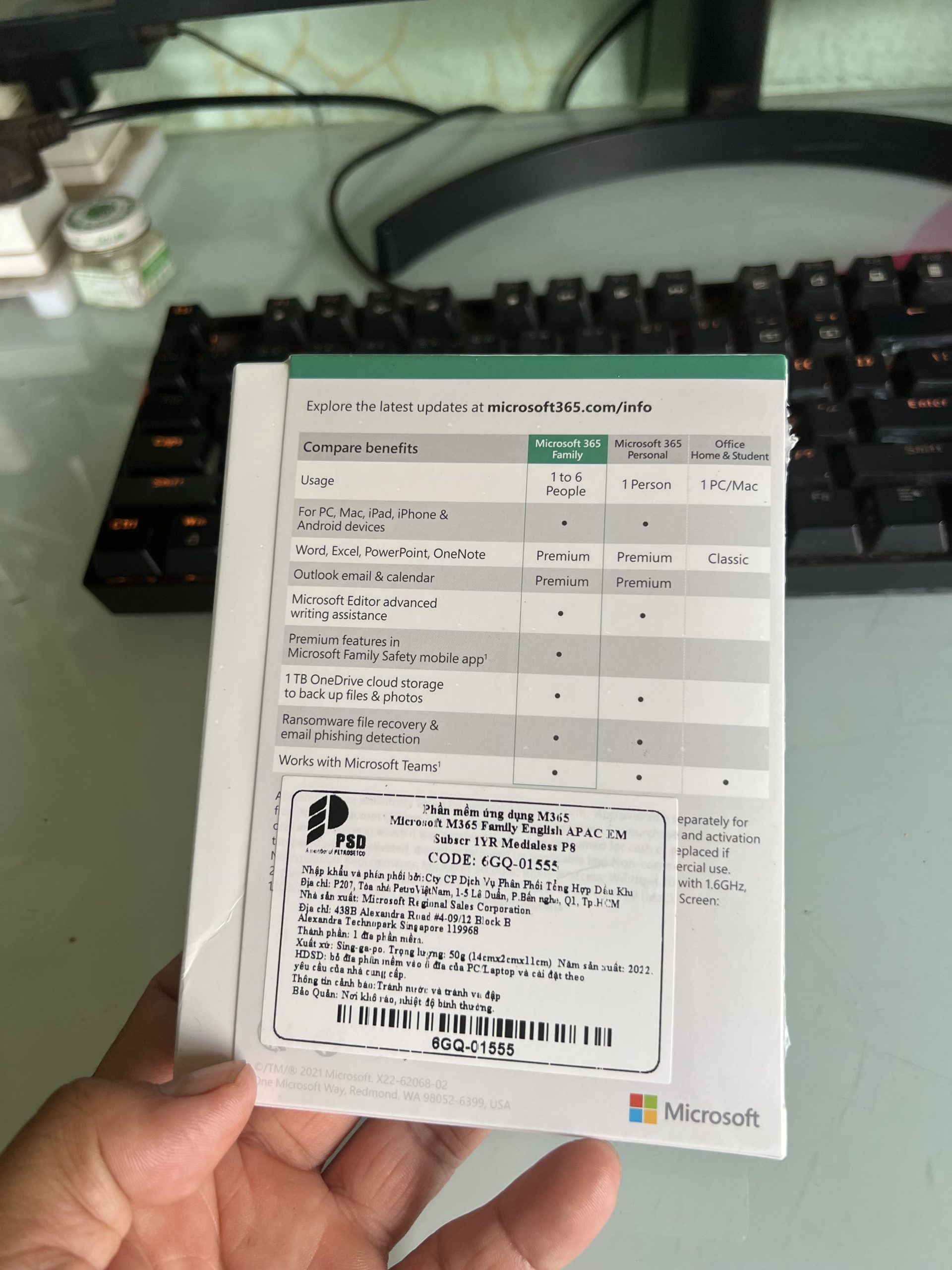 Microsoft 365 Family 1 User (Mua chung) - Ảnh 3