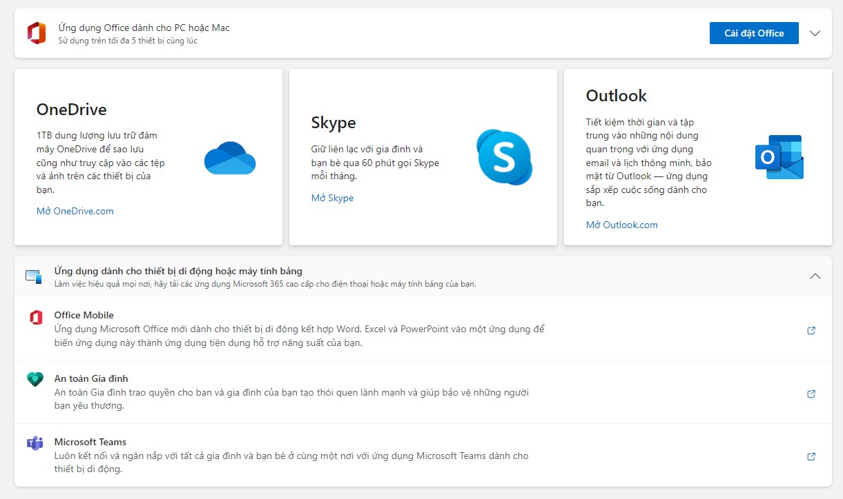Microsoft 365 Family 1 User (Mua chung) - Ảnh 8