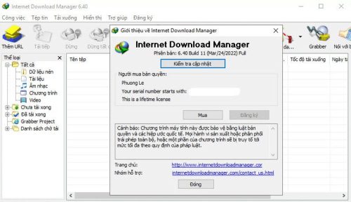 Internet Download Manager (IDM) - Trọn đời photo review