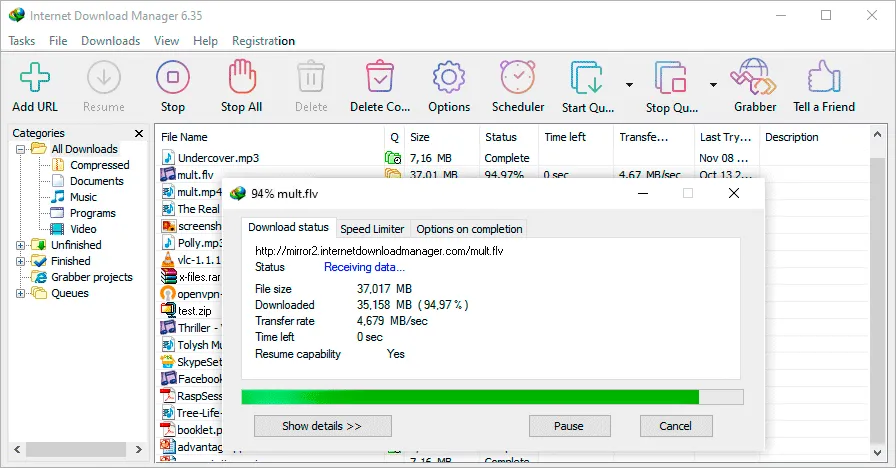 Tải Internet Download Manager phiên bản mới nhất từ trang chủ chính thức