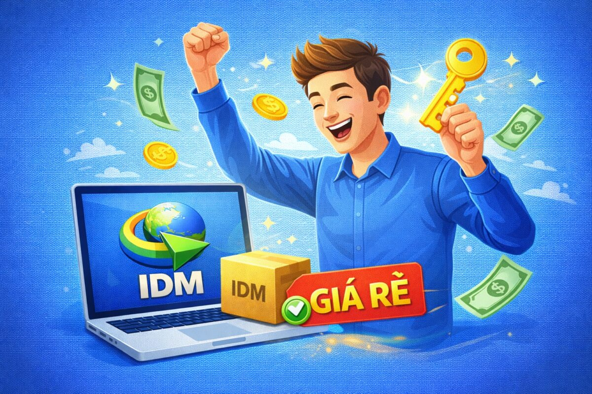 Key IDM vĩnh viễn chỉ 459K – Chính hãng, kích hoạt nhanh, hỗ trợ cài đặt tại VHIEU.COM